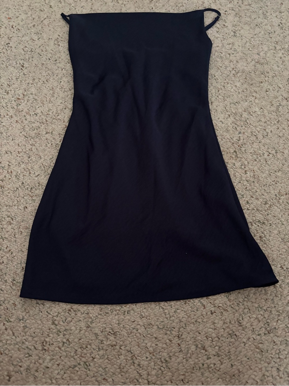 Altar'd State Navy Mini Slip Dress